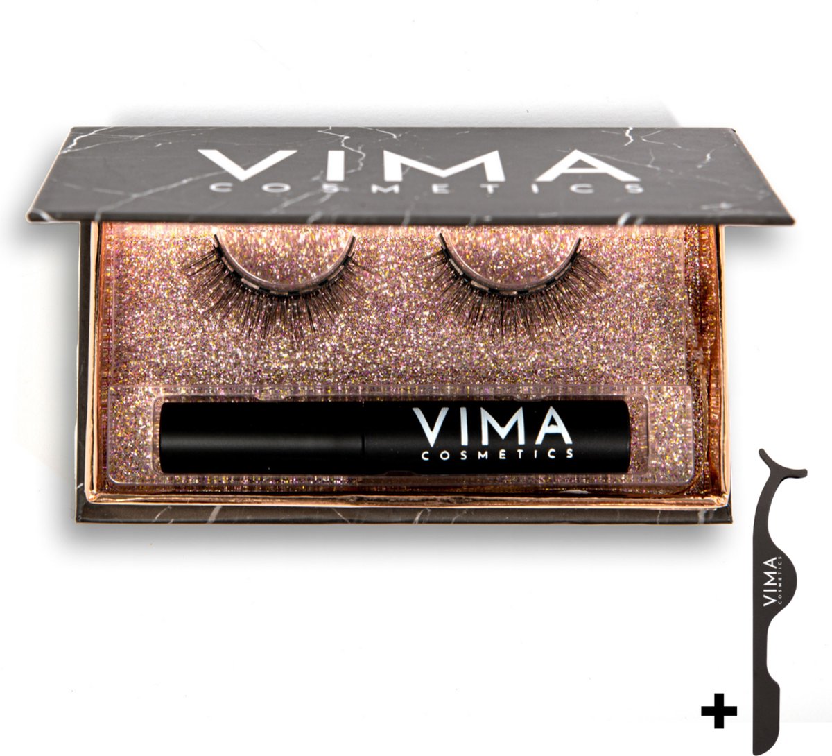 VIMA Magnetische wimpers - Ultra Naturel - Eyeliner + Applicator
