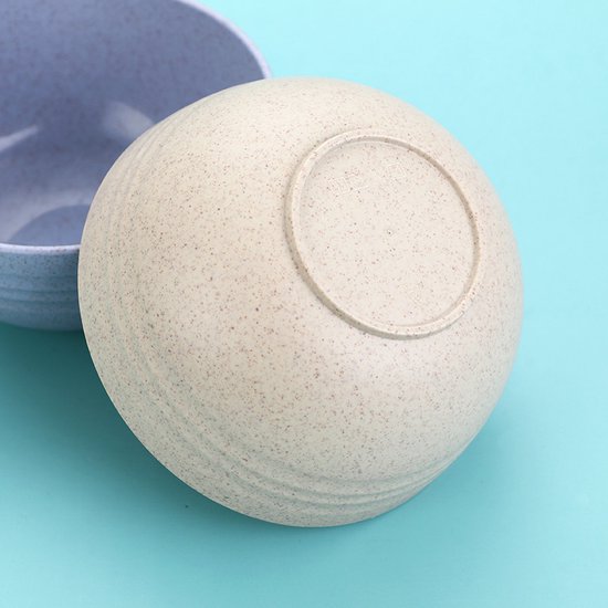 Bols de camping Bio green-goose | 4 Pièces | Matériau à base de plantes durable et lavable au lave-vaisselle