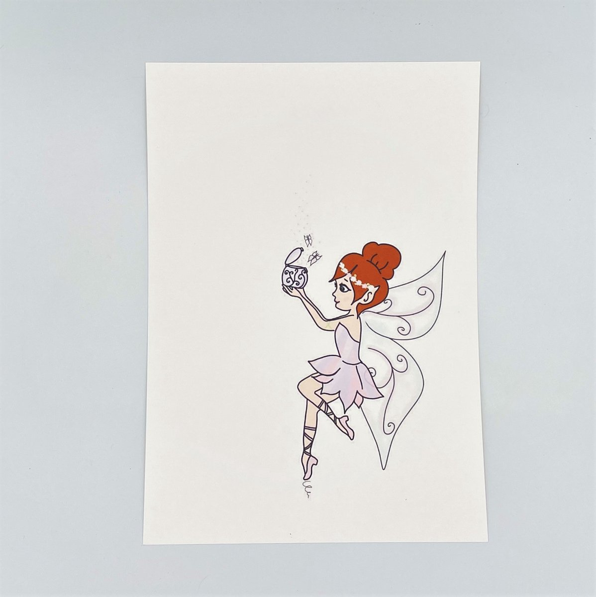 Lokaal Living - a4 poster - elf - sprookje - fantasie
