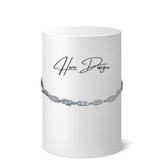 Hare Design Stenen Armband 925 Sterling Zilveren Armbanden Verstelbare Zilveren Armband Luxe Sieraden - Accessoires - Liefdes Sieraden - Love Armband - Dames Armband - Valentijnsdag - Geschenk - Moedersdag - Edelsteen - Speciale Dagen