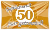 Drapeau de façade - 50 ans de mariage