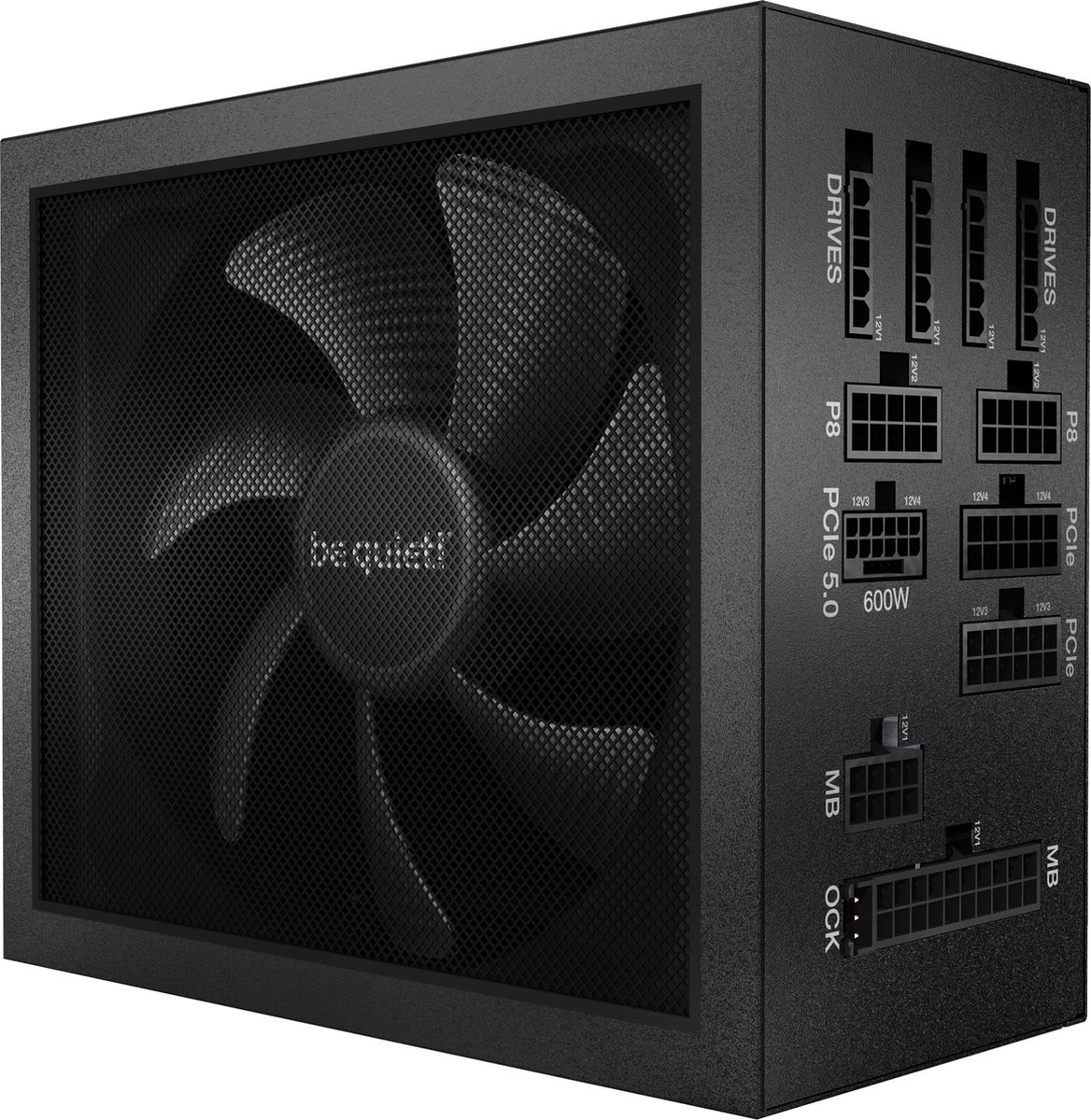 be quiet! Dark Power 13 1000W - Voeding - ATX12V 3.0 - 80 PLUS Titanium - 1000 Watt - Modulair