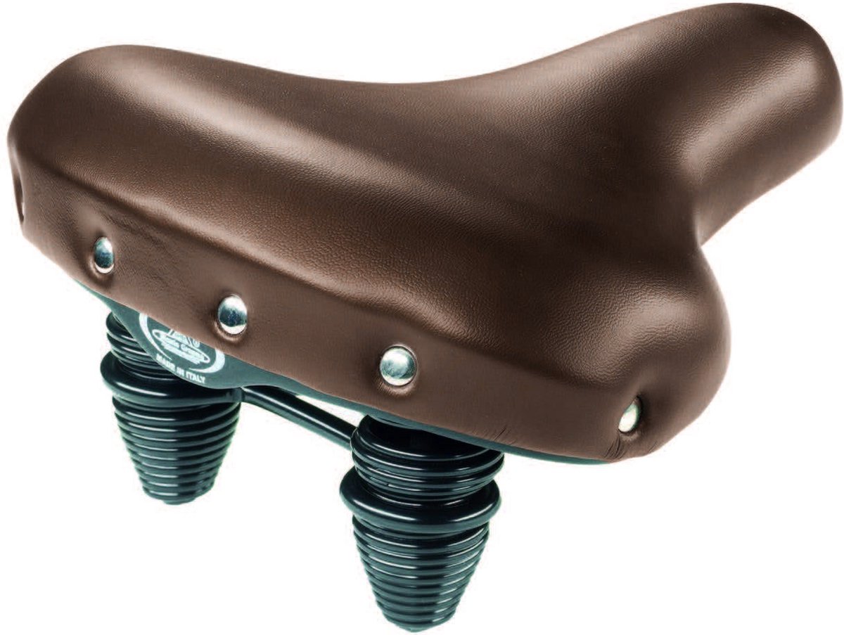 Selle Monte Grappa Nevada Zadel Unisex Donkerbruin