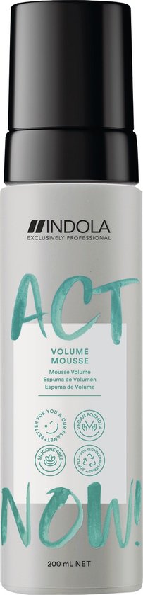 Indola - ActNow Volume Mousse - 200ml