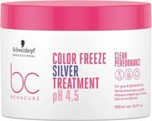 Masque Pour Cheveux Grijs Schwarzkopf Bonacure Color Freeze Silver (500 ml) pH 4.5