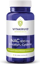 Vitakruid - NAC 600 mg N-Acetyl-L-Cysteïne - 60st