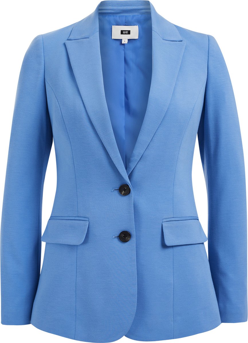 WE Fashion Dames getailleerde jersey stretch blazer