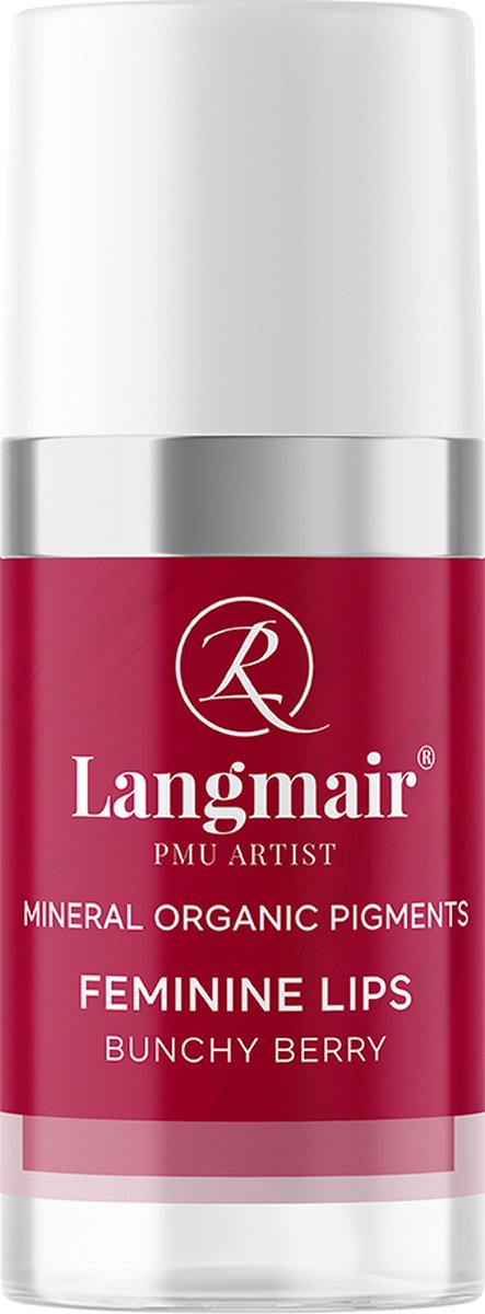 Langmair Lippigmenten voor permanente make-up - Feminine Lips - Bunchy Berry