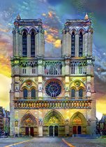 Notre-Dame de Paris Cathedral Puzzel 1000 stukjes