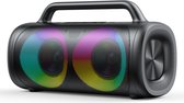 40 Watt Bluetooth Speaker - RGB Verlichting - Draadloze Portable Speaker - Bass - 6H+ Accu - Party speaker- Multi-mode: FM/BT/TF card/AUX/USB