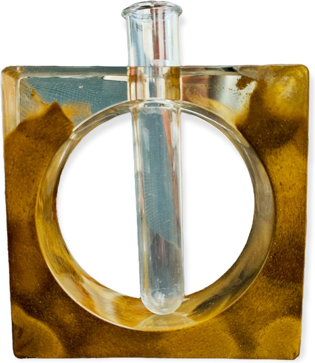 Resin Art JR: Stekjes vaasje / Bloem vaasje / Reageerbuis vaasje