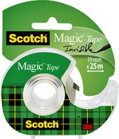Tape Scotch® Magic ™, distributeur rechargeable, 19 mm x 25 m