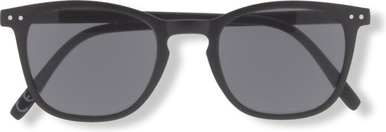 Noci Eyewear YBB215 zonneleesbril +1.00 mat zwart - rechthoekig - verend scharnier
