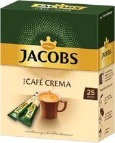 Jacobs Café Crema Oploskoffie 25 Sticks - 45g Doos