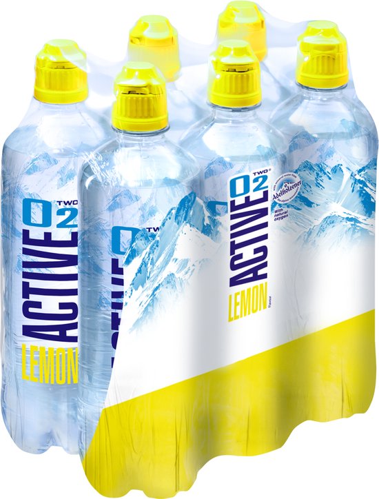 Active O2 - Lemon - pet fles - 6x50 cl | bol