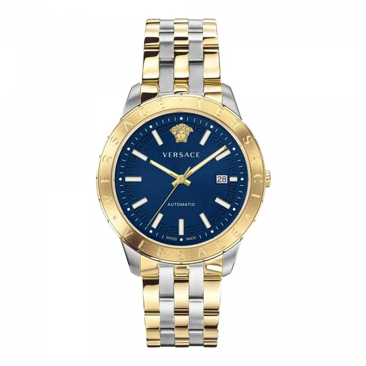 Versace VE2D00421 horloge mannen - Roestvrij Staal - zilver