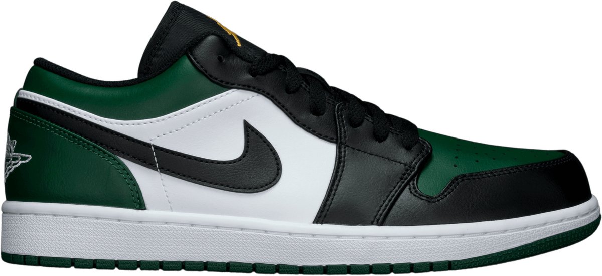 Nike Air Jordan Low - Chaussures Homme - 553558-371 - Taille 41 - Jordan 1  Low - Wit/Vert | bol.com