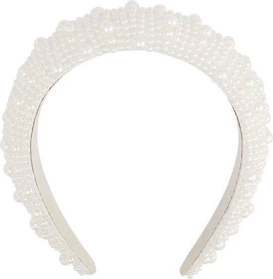 Haarband parels - witte parels - haaraccessoire - dames - kinderen
