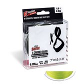 Sufix 8 carrier braided line | 0.205mm | Neon Chartreuse