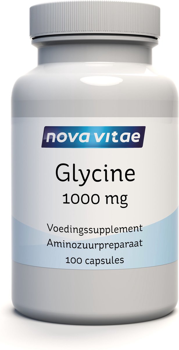 Goedkoopste Nova Vitae - Glycine - 1000 mg - 100 capsules