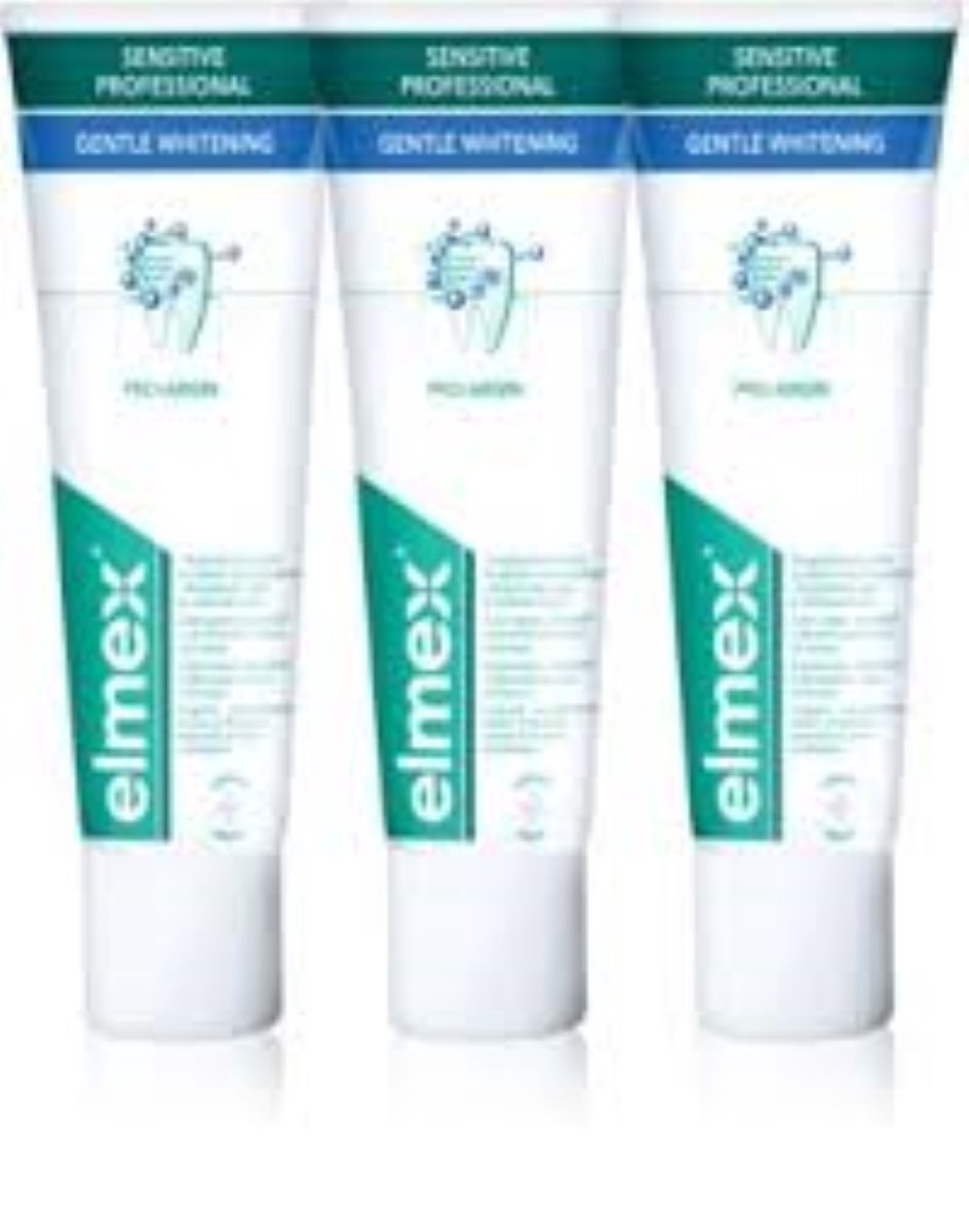 Goedkoopste Elmex Tandpasta - Sensitive Professional Gentle Whitening - Voordeelverpakking 3 x 75 ml