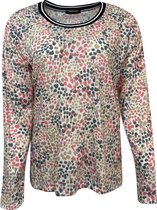 Pink Lady dames shirt - shirt dames LM - M108 - koraal print - maat XL