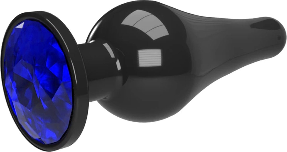 Goedkoopste Dolce piccante - Jewellery Graphite Style Small - Anal Toys Buttplugs Blauw