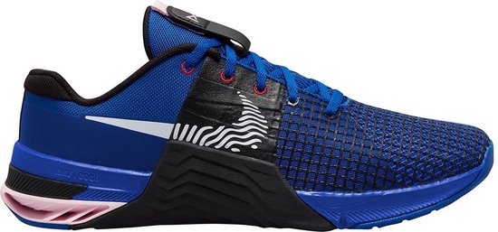 NIKE Metcon 8 Training Schoenen Old Royal White Black Hyper Royal Heren EU. bol