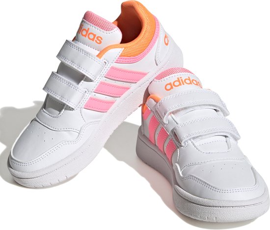 adidas Sportswear Hoops Schoenen - Kinderen - Wit- 34