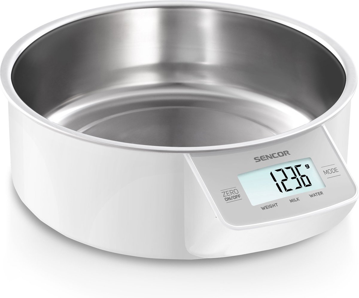 Sencor SKS 4030WH - Keukenweegschaal - Wit