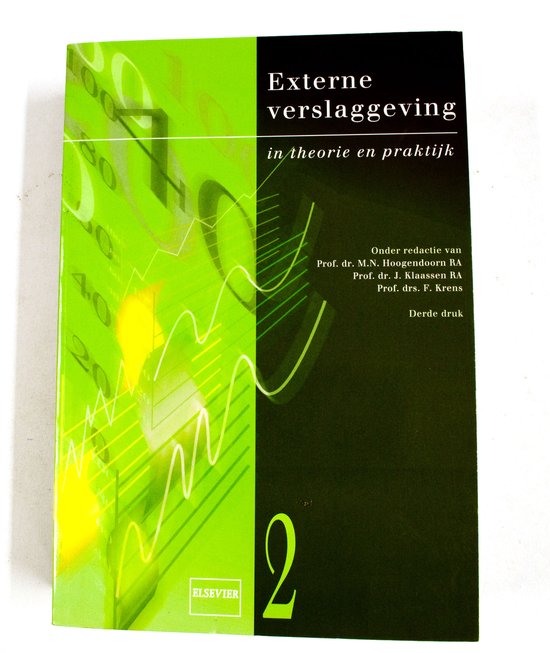Externe Verslaggeving Theorie Praktijk 2