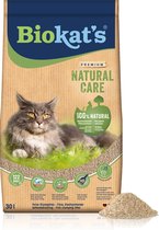 Biokat's Natural Care - 30 L - Litière pour chat - Litière pour chat - Sans odeur
