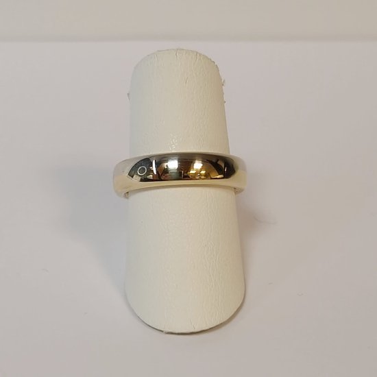 trouwring - dames - Aller Spanninga - 103 - wit/geelgoud - sale Juwelier Verlinden St. Hubert - van €1116,= voor €726,=