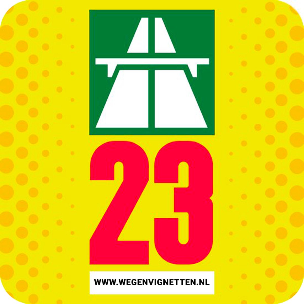 Vignet Zwitserland 2023 (1 Jaar) - Verplicht voor auto's/motoren/caravans/aanhangers