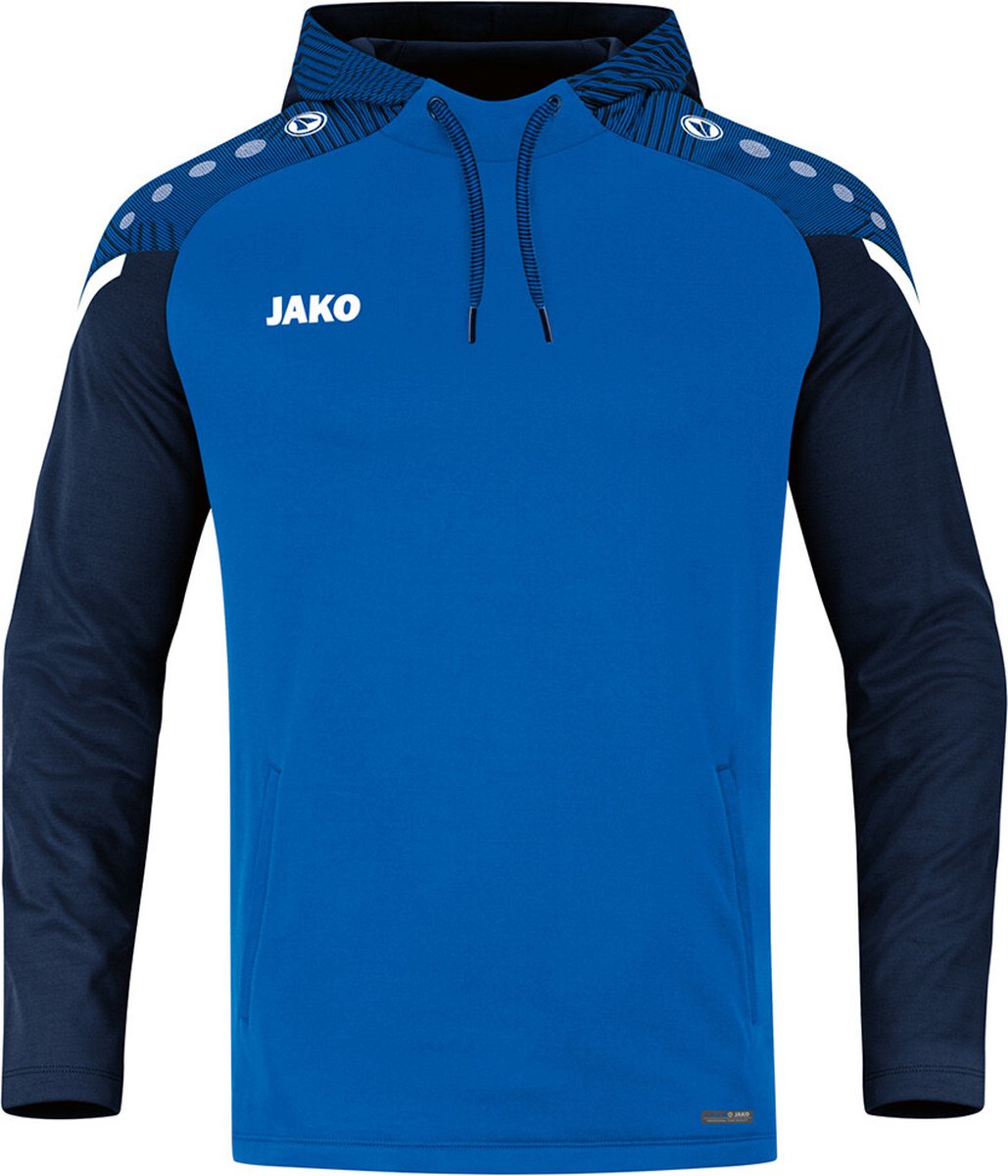 Jako Performance Sweater Met Kap Kinderen - Royal / Marine | Maat: 128