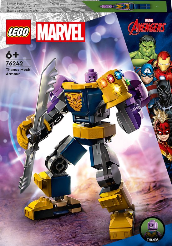 LEGO Marvel Avengers Marvel Thanos mechapantser - 76242