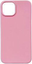 Siliconen Hoesje Geschikt voor Appel iPhone 14 / iPhone 15 - TPU Backcover Roze