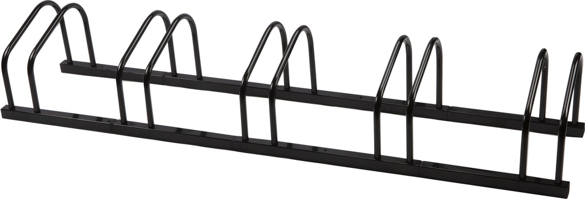 Fietsenrek 5 Fietsen - Fietsbeugel - Zwart - 130x29x26cm - Fietsenrek Tom - Goets