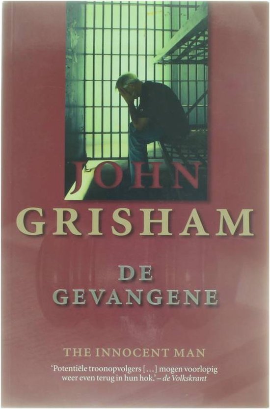 Cover van het boek 'De gevangene' van John Grisham