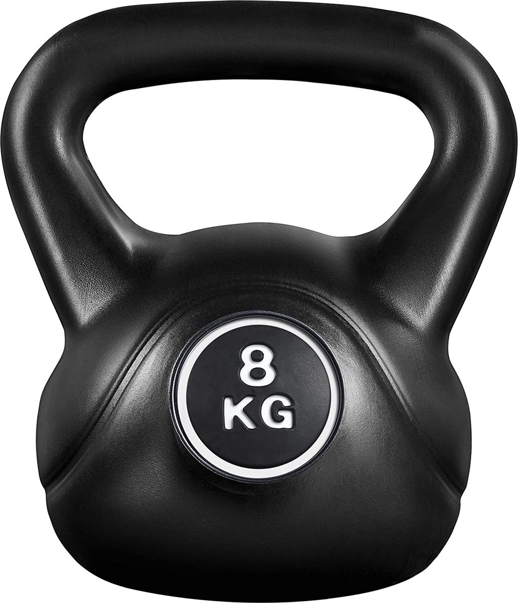 Kettlebell, 8 kg, gewichten, voor krachttraining, fitness, gymnastiek, kogelgewicht, gewicht HM-YAHEE-592047