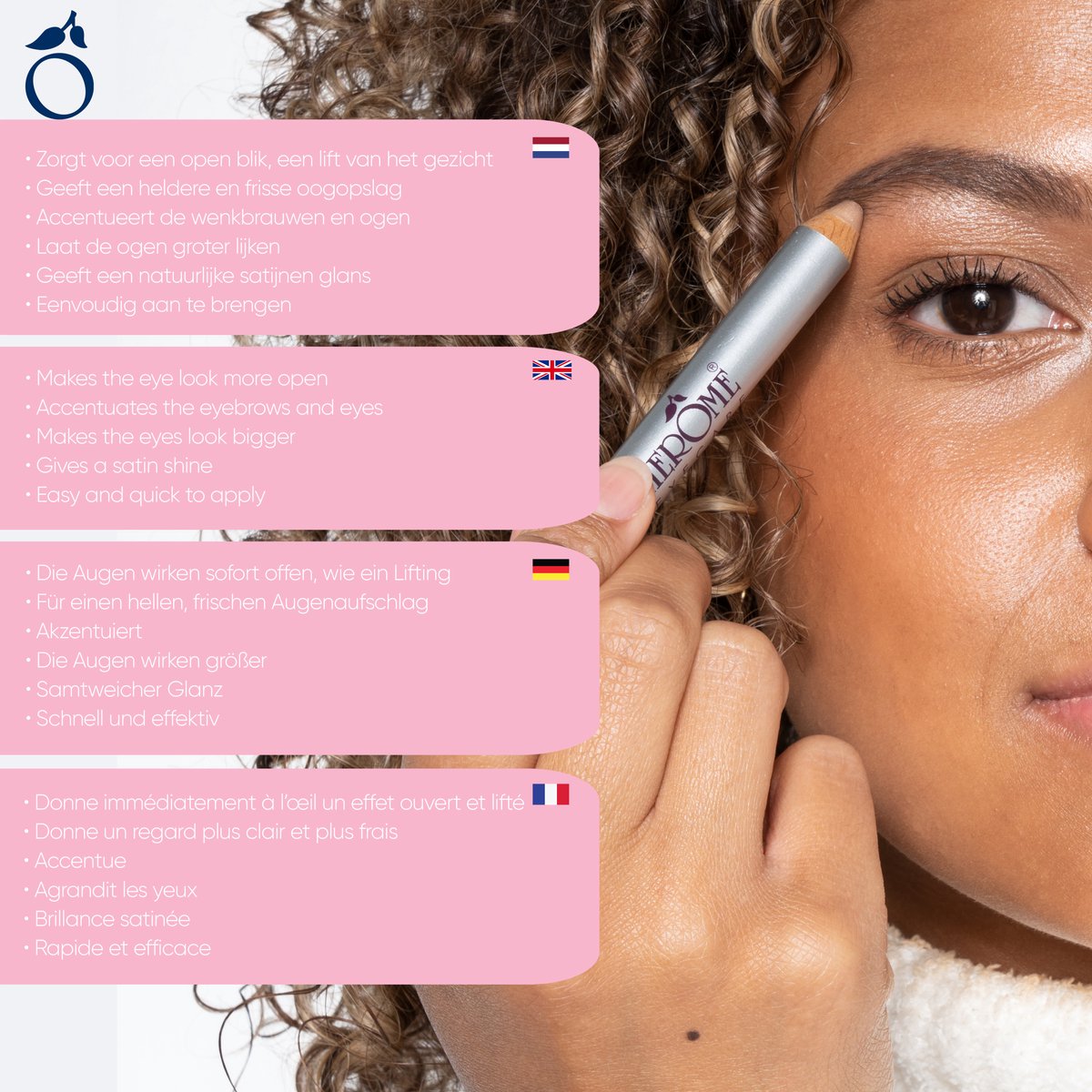 Herome Eye Care Oogpotlood Highlighter Sahara - Make-up Potlood -  Accentueert De Ogen... | bol.com