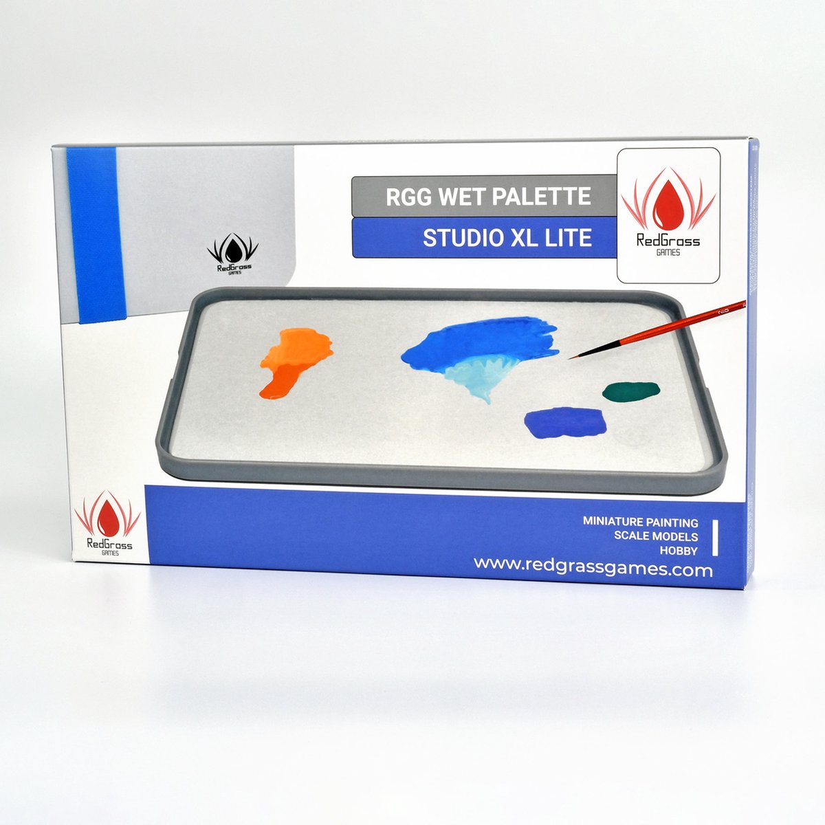 Palette humide pour peinture miniature - Palette de peinture acrylique pour  peinture acrylique - Palette de peinture humide - Palette de peinture