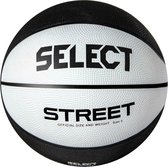 Select Street 2023 Basketball STREET BLK-WHT, Unisex, Zwart, basketbal, maat: 5