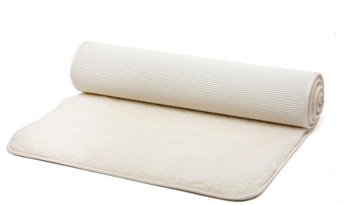 Bodhi Surya Premium schapenwol yogamat (katoenen rand)