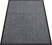 Tapis d'entrée - Tapis d'entrée sec pour l'intérieur - 80 x 120 anthracite - Antidérapant - XXL