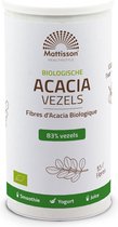 Mattisson - Biologische Acacia Vezels - 83% Vezels - Prebiotica - 200 Gram