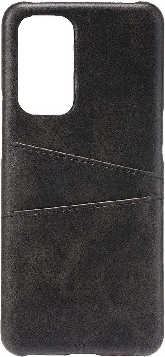 Shop4 - Xiaomi 12 Pro Hoesje - Harde Back Case Cabello met Pasjeshouder Zwart