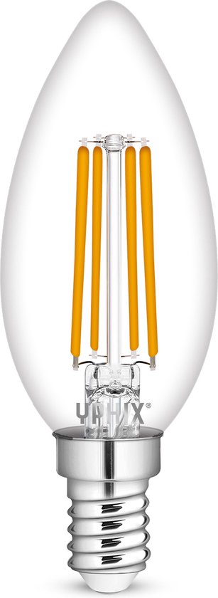 Ultra-efficiënt Filamentkaarslamp helder 40W B35 E14