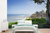 Behang - Fotobehang Strandlandschappen van Lima - Breedte 420 cm x hoogte 280 cm