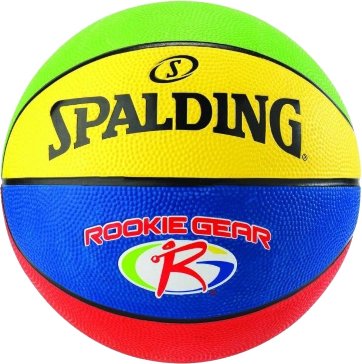 Spalding Rookie Gear Ball 84395Z, Unisex, Geel, basketbal, maat: 5